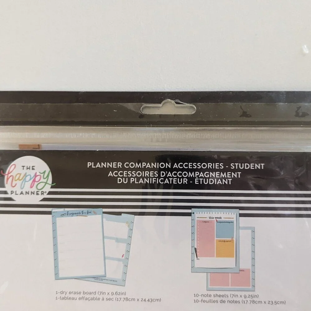 NWT Back to School Happy Planner All the Things 176pc Student Companion Bracelet